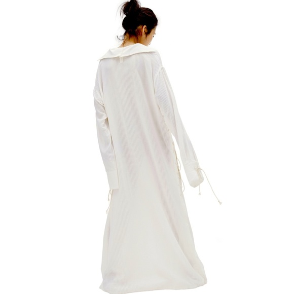Ann Demeulemeester, White Maxi Dress With Rope Detailing, NWT $1.4K MSRP - Picture 4 of 6